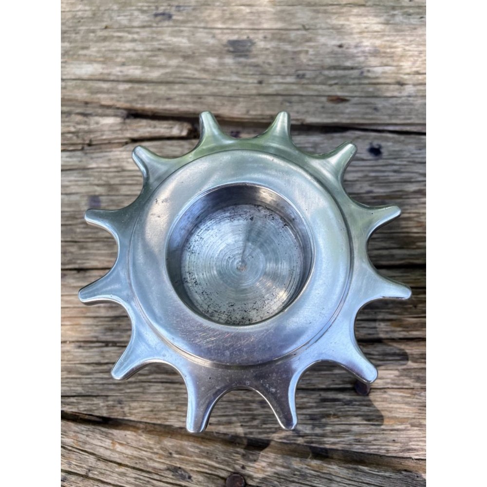 Vintage Metal Candle Votive holders Industrial Sprocket Gears - Picture 4 of 14